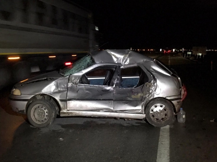 Konya’da Kamyon İle Otomobil Çarpıştı: 5 Yaralı