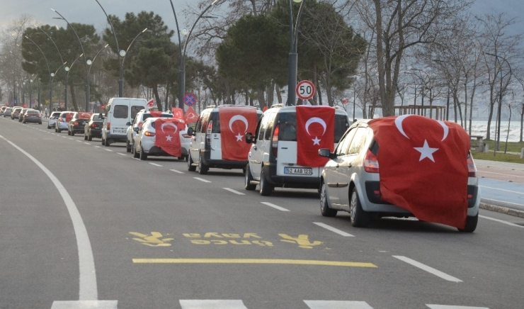 Şehitler İçin Saygı Konvoyu