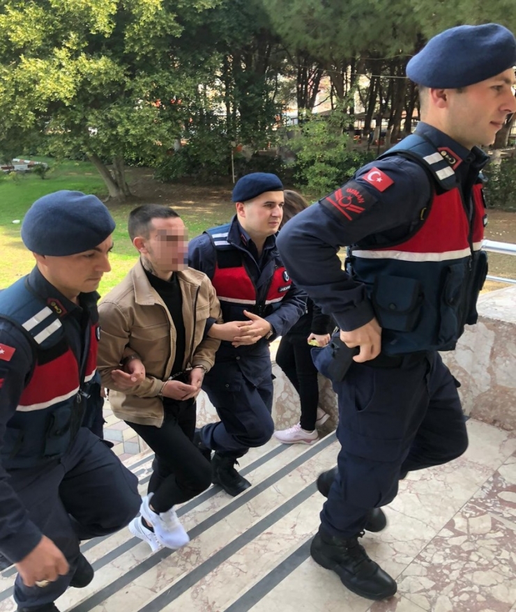 Saruhanlı’daki Cinayetin Zanlısı Adliyeye Sevk Edildi