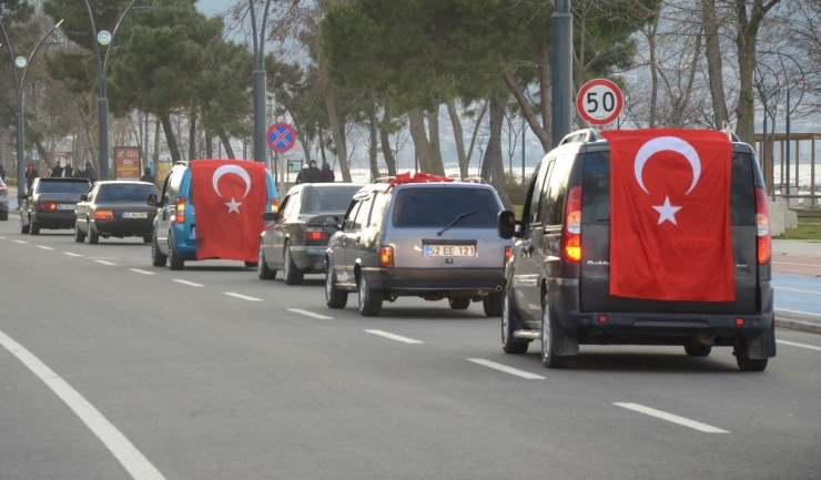 Şehitler İçin Saygı Konvoyu