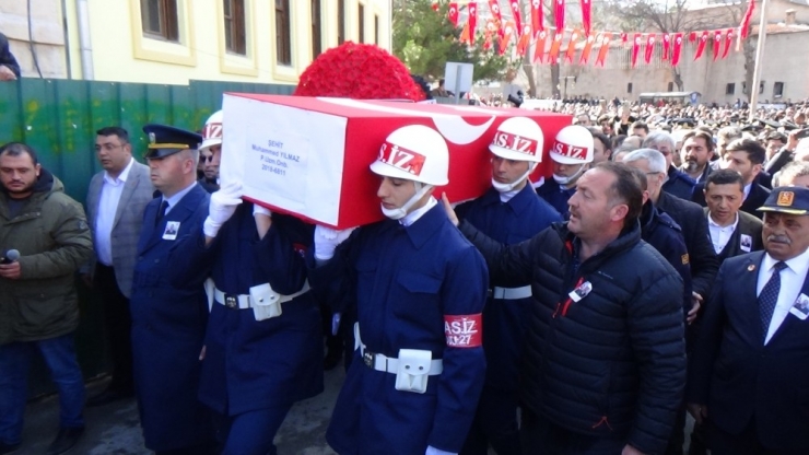 Şehit Uzman Onbaşı Muhammed Yılmaz Son Yolculuğuna Uğurlandı