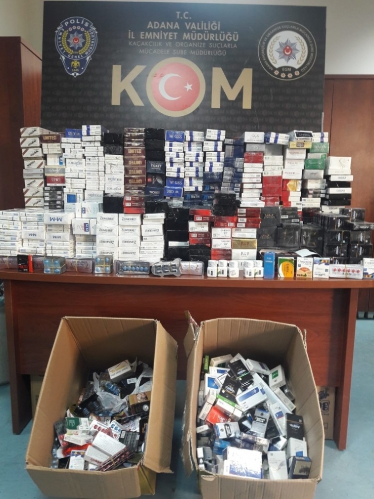 Adana’da Kaçakçılık Operasyonu