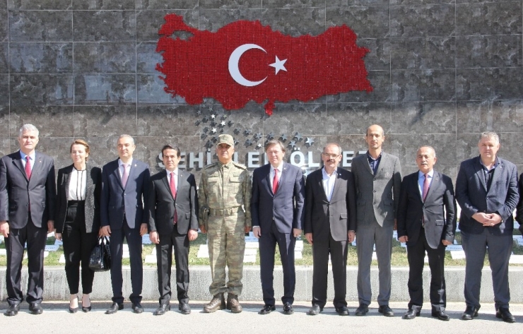 Garnizon Komutanı Polat’a İdlib Ziyareti