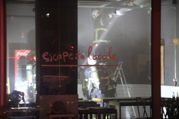 Baca Yangını Korkuttu