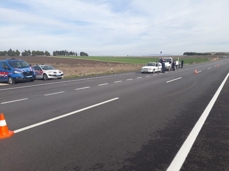 Jandarmadan İkiz Plaka Denetimi