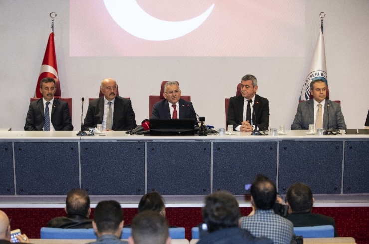 Kayseri Büyükşehir Belediyesi’nden Ortak İdlib Bildirisi