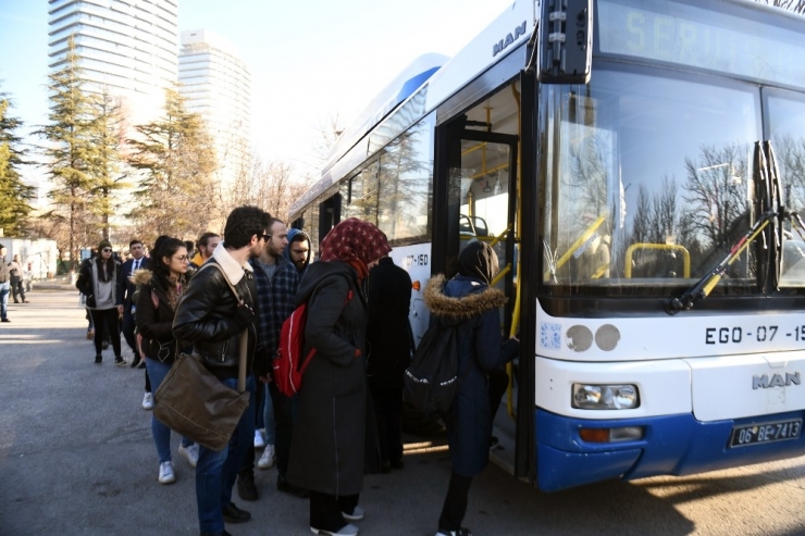 Büyükşehir’den Odtü’ye Ücretsiz Ring Servisi