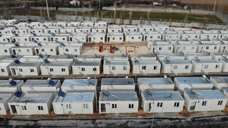 Deprem Bölgesi Elazığ’da 3. Konteyner Kentte Son Aşamaya Gelindi