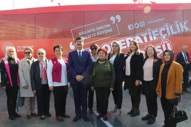 Kooperatifçilik Otobüsü Antalya’da