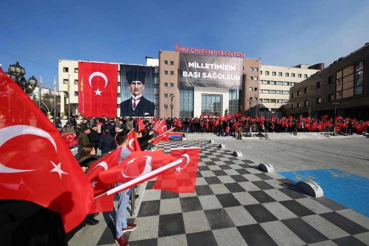 Keçiören’den ’Bahar Kalkanı Harekâtı’na Dualarla Destek