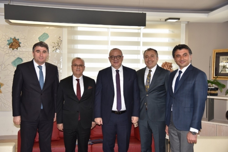 Başkan Ergün, Mhp’li Belediye Başkanlarını Ağırladı