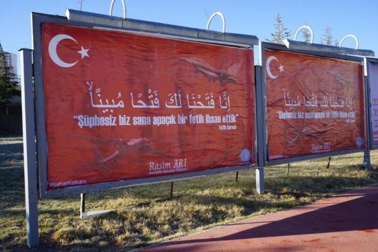 Nevşehir’den ‘Bahar Kalkanı Harekatı’na Destek