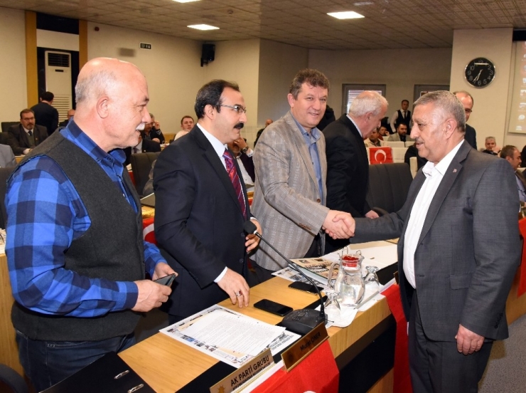 Belediye Meclis Toplantısında İdlip Şehitleri Unutulmadı