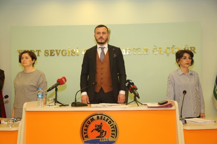 Atakum Meclisinde Şehitler İçin Ortak Bildiri