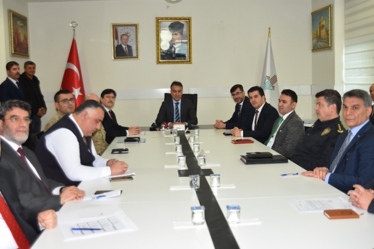 Bitlis’te Uyuşturucu İle Mücadele Toplantısı Yapıldı