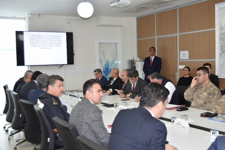 Bitlis’te Uyuşturucu İle Mücadele Toplantısı Yapıldı