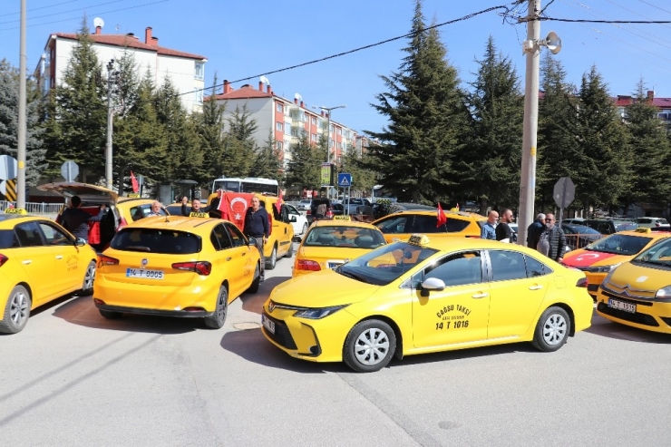 Bolu’da, Bahar Kalkanı Operasyonu’na Destek Konvoyu Yapıldı