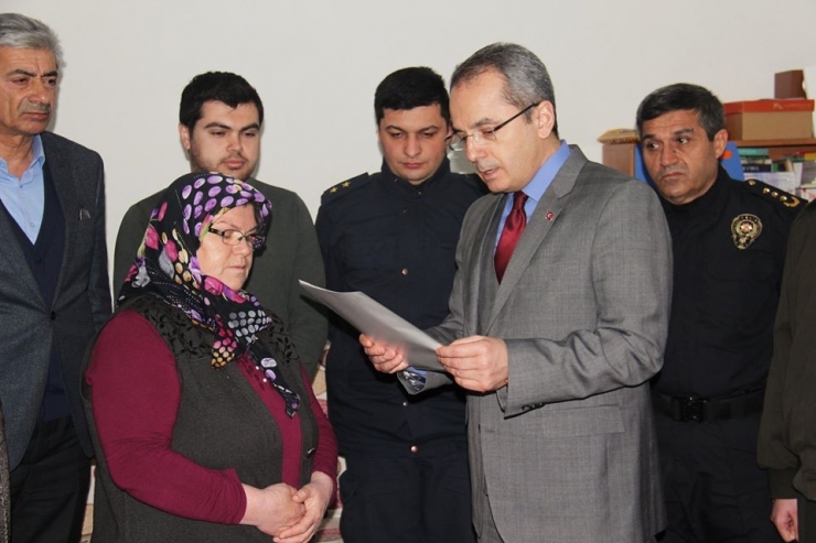 Çığ Şehidinin Beratı Ailesine Verildi