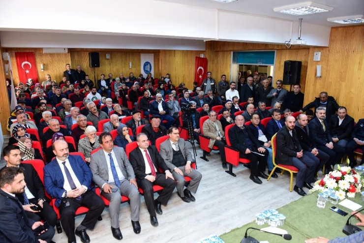 Başkan Aşgın, Gülabibeylilerle Bir Araya Geldi