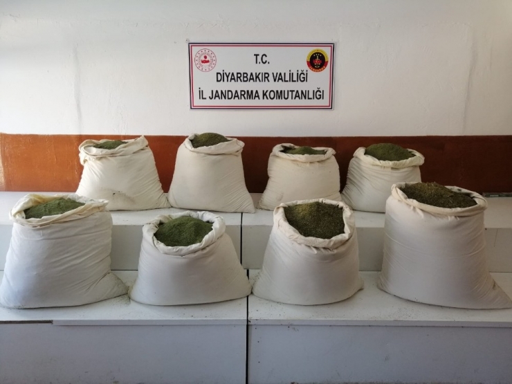 Diyarbakır’da 300 Kilogram Esrar Ele Geçirildi