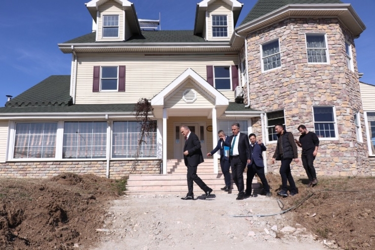 Düzce Manzaralı Sosyal Tesis Çalışmaları Sürüyor