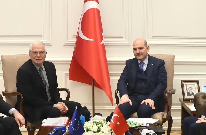 Bakan Soylu, Fontelles Ve Berger İle Bir Araya Geldi