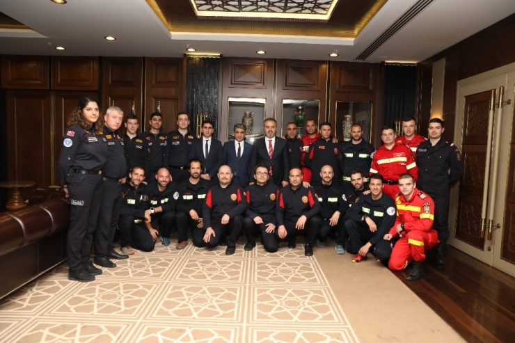 İtfaiyede Uluslararası Güç Birliği