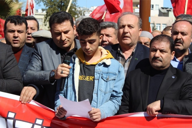 Kahta’da Binlerce Genç Şehit Ve Gaziler İçin Yürüdü