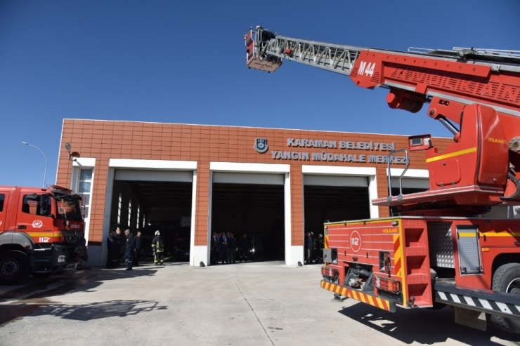 Vali Meral, İtfaiyeyi Ziyaret Etti