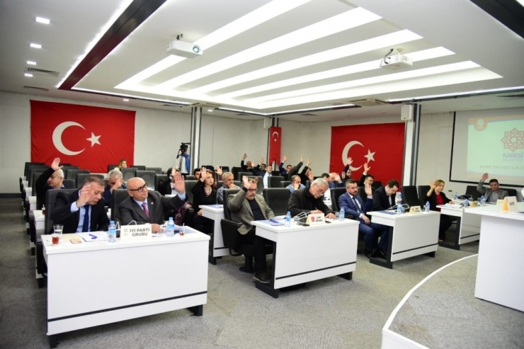 Karesi Belediye Meclisi Şehitleri Andı