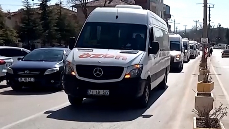 Kırıkkale’de ‘Bahar Kalkanı Harekatı’na Destek Konvoyu