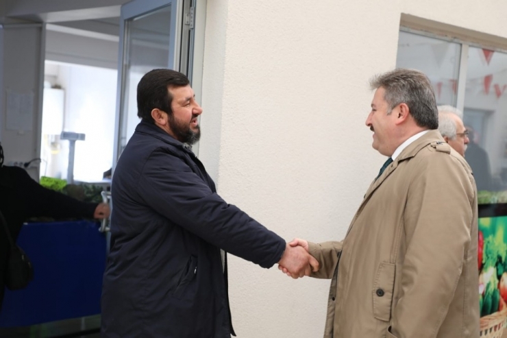 Başkan Palancıoğlu İldem Çarşı Esnafıyla Buluştu