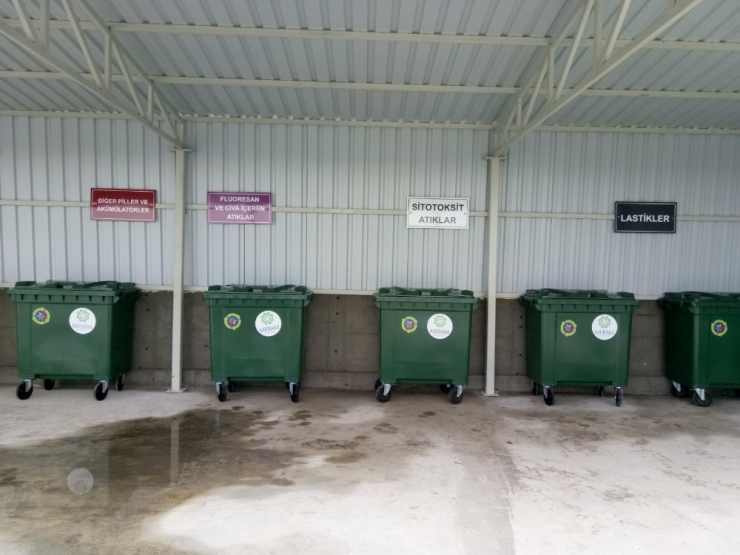 Meram’a 1. Sınıf Atık Getirme Merkezi Kuruldu