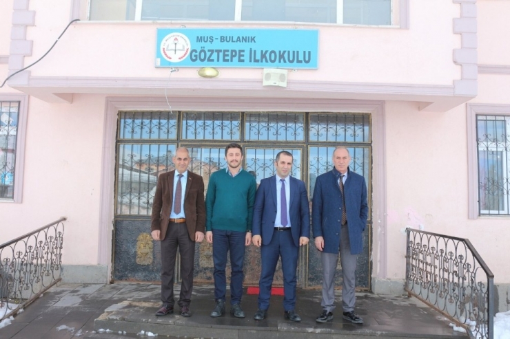 Milli Eğitim Müdürü Yalçın’dan Köy Okullarına Ziyaret