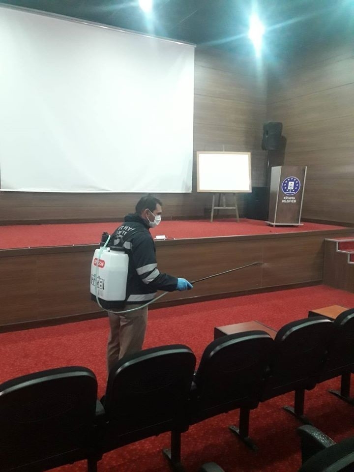 Salgın Hastalık Riskine Karşı Dezenfeksiyon Çalışması