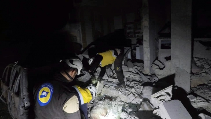 Rejim Ve Rus Savaş Uçakları İdlib’i Vurdu: 10 Ölü