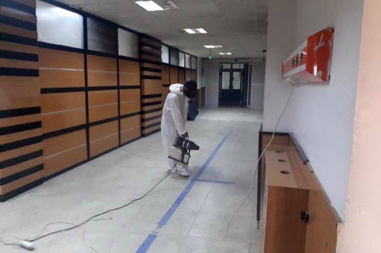 Ağrı Belediyesi’nden Korona Virüs Önlemleri