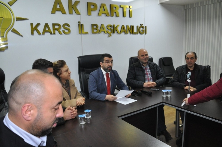 Ak Parti Kars İl Başkanı Çakın’dan Chp’li Özkoç’a Tepki