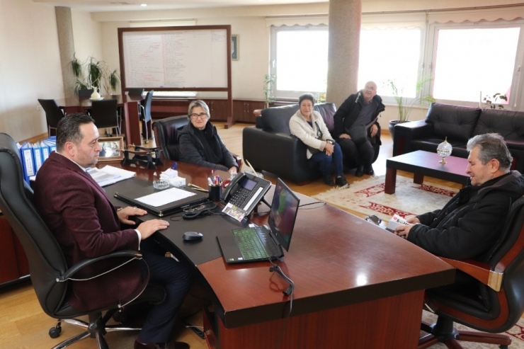 Başkan Yanmaz Şampiyon Takımı Konuk Etti