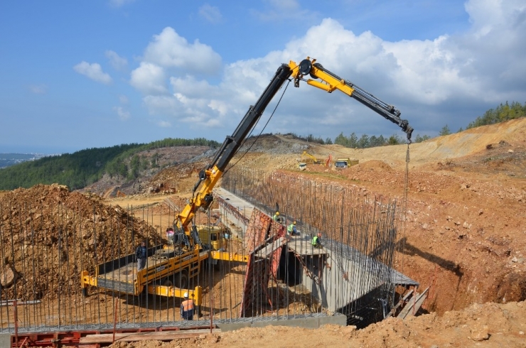Katı Atık Tesisi İnşaatının Yüzde 70’i Tamamlandı