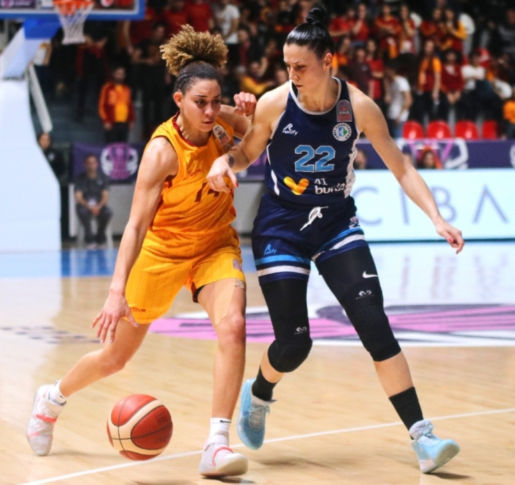 Kadınlar Türkiye Kupası: Galatasaray: 66 - İzmit Belediyespor: 81