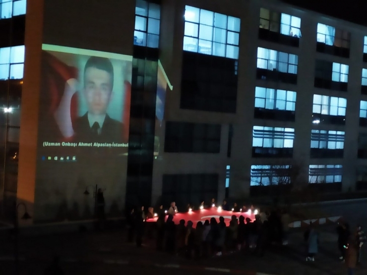 Bingöl’de Öğrencilerden Bahar Kalkanına Destek