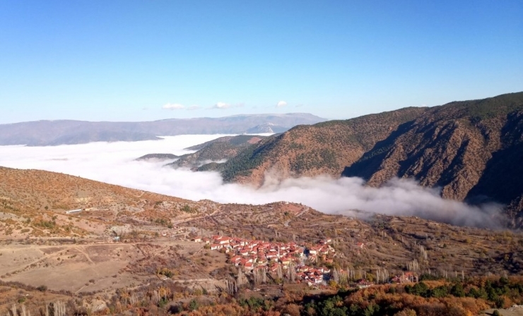 İç Anadolu’nun ’Karadeniz’i Havadan Görünümü İle Hayran Bıraktı