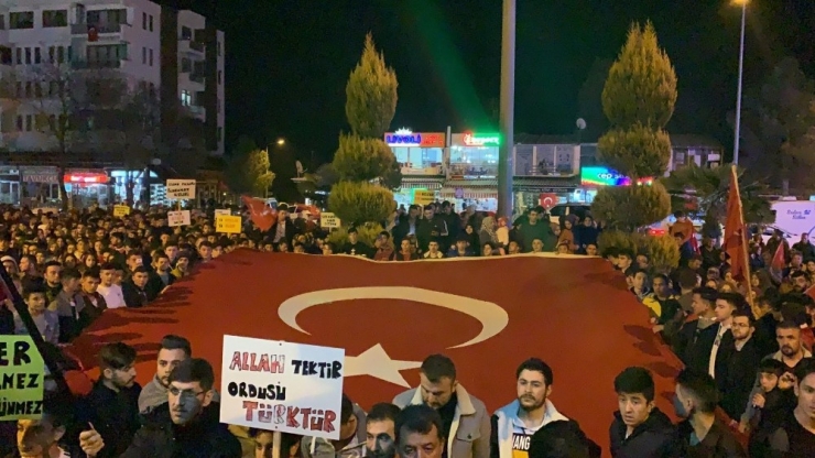 Gedizliler İdlib Şehitleri İçin Yürüdü