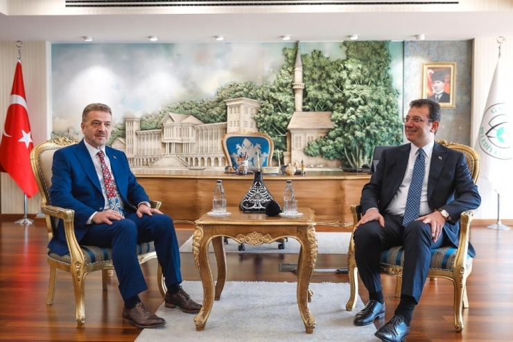 İbb Başkanı Ekrem İmamoğlu’ndan Gaziosmanpaşa Belediyesine Ziyaret