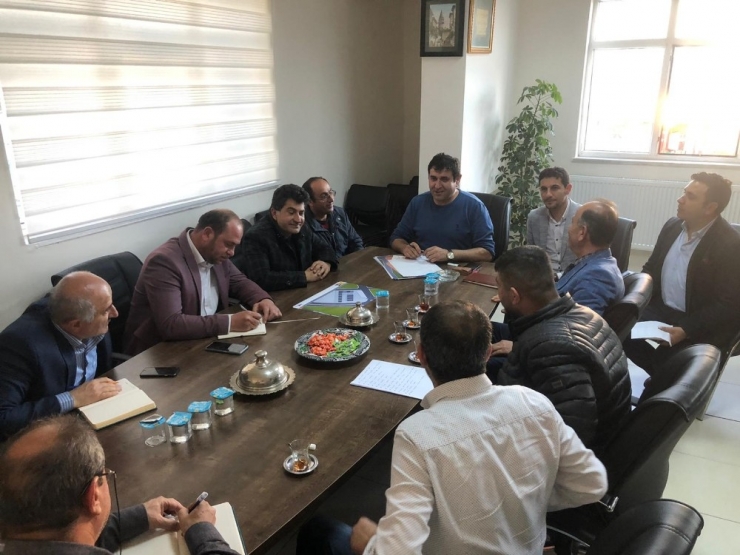 Başkan Çiğdem, Mahalle Muhtarları Ve Azalarıyla Buluştu