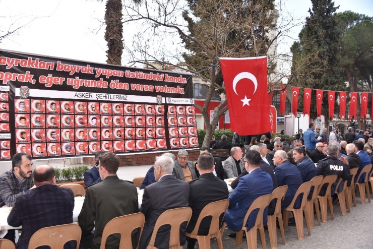 Şehit Ailelerinden İdlib Şehitleri İçin Lokma Hayrı