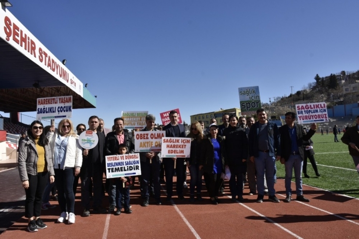 Mardin’de Sağlıklı Yaşam Yürüyüşü