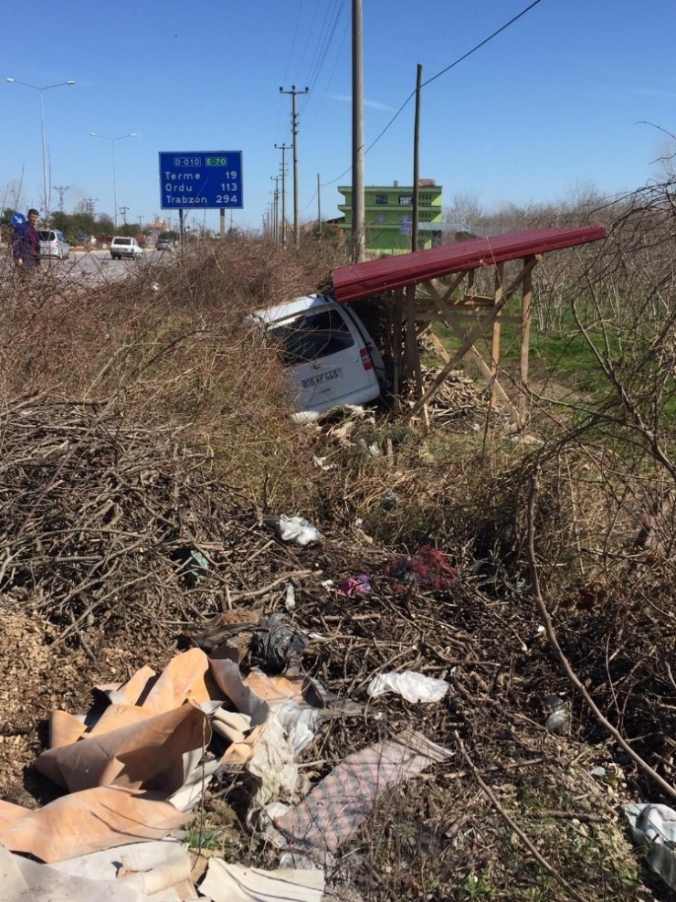 Çarşamba’da Kaza: 3 Yaralı