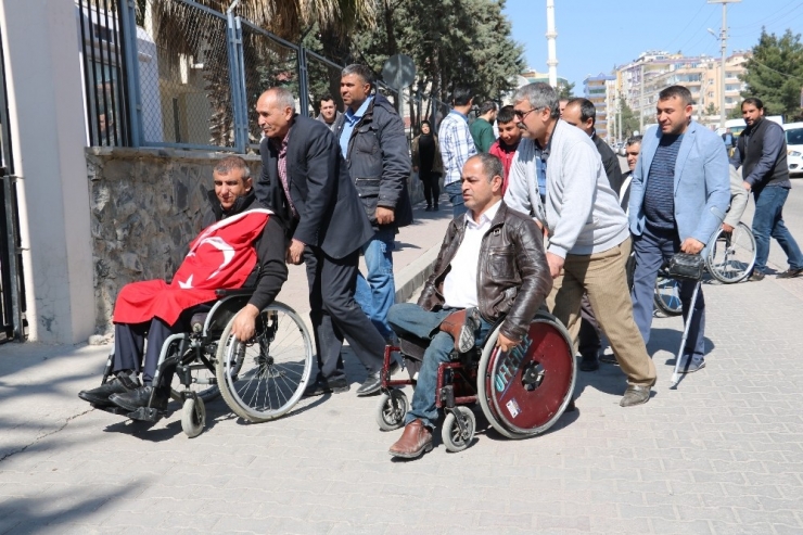Şanlıurfa’daki Engelli Derneklerinden Bahar Kalkanı Harekatı’na Destek